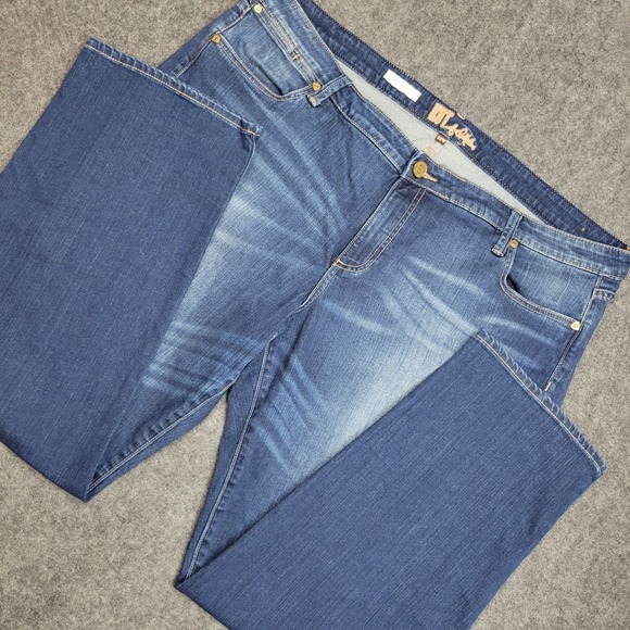 Kut from the Kloth Denim - Kut from the Kloth Jeans Womens 22W Blue Denim Annie Boyfriend Streetwear Grunge